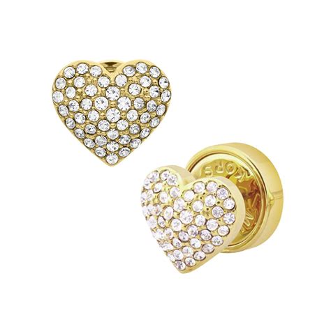 michael kors brilliance pave stud earrings|Michael Kors mk stud earrings.